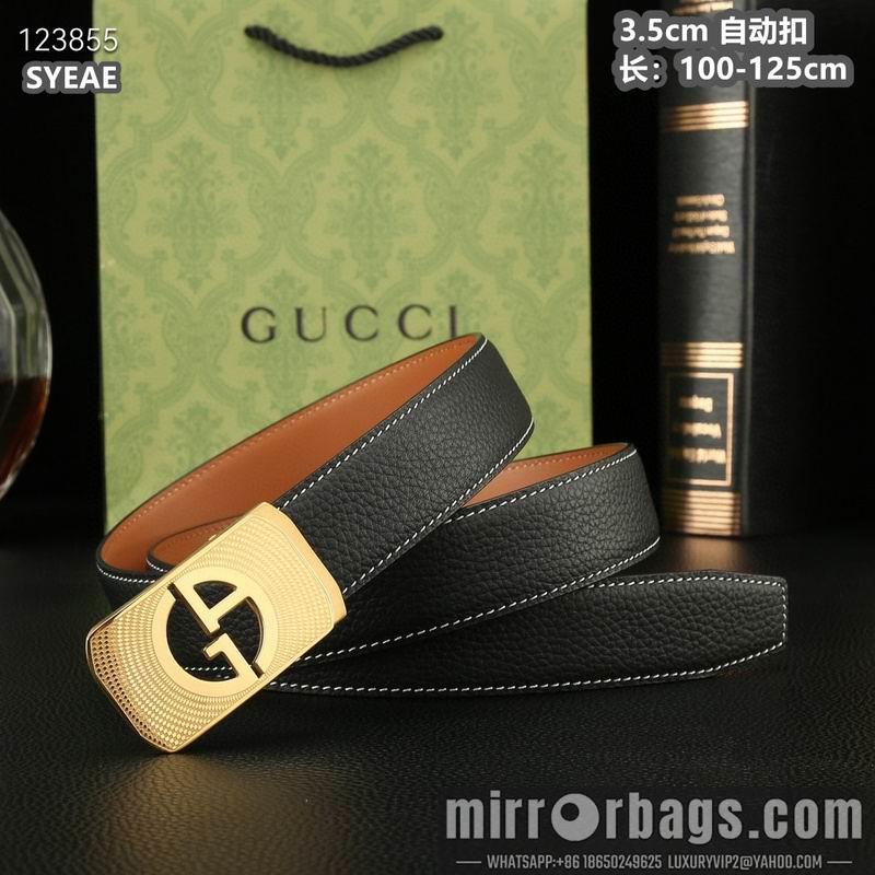 Gucci belt 35mmX100-125cm 8L38