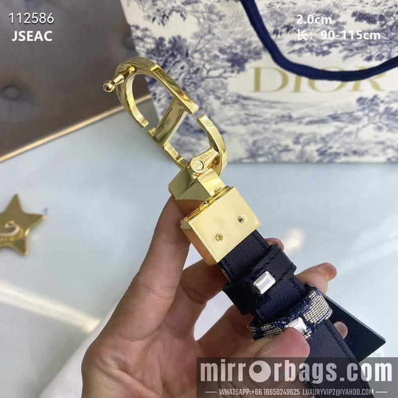 Dior Belt 20mmX90-115cm 8L06