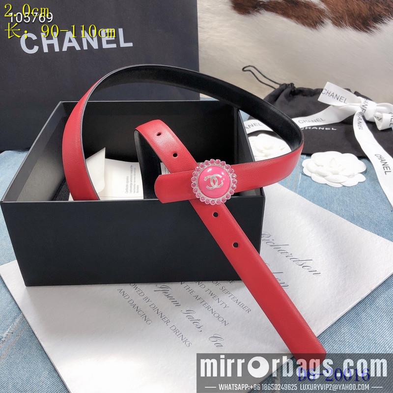 Chanel Belt 20mmX95-110CM 8L08