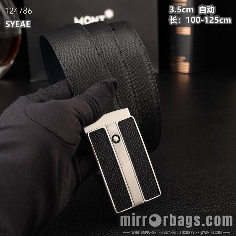 Montlanc belt 35mmX100-125cm 8L28