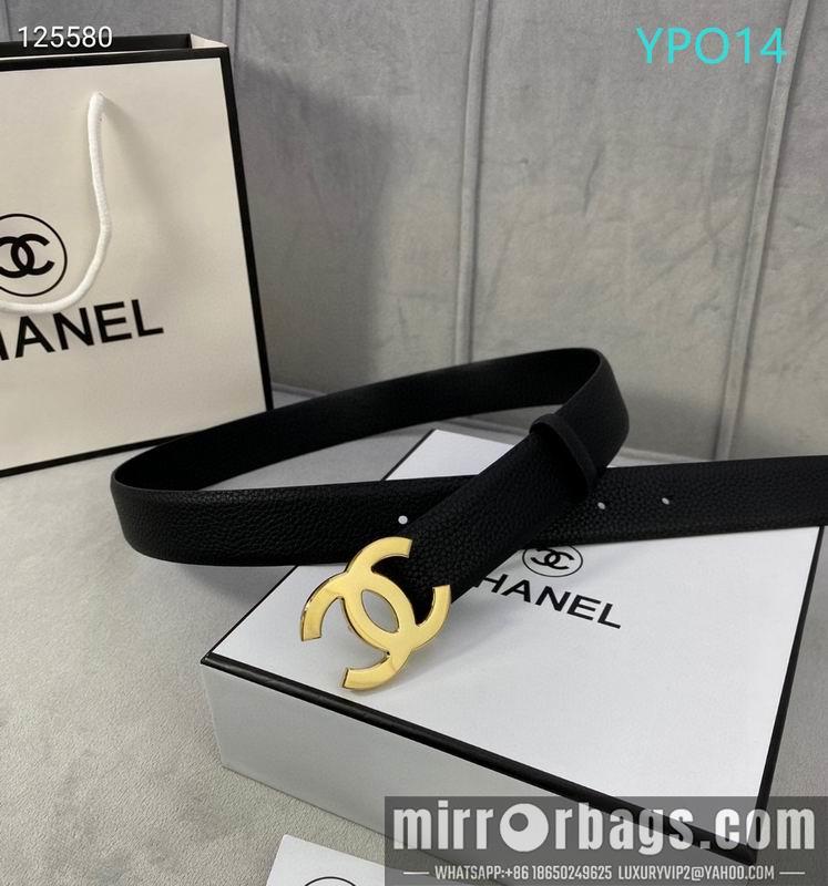 Chanel belt 30mmX95-125cm XH02