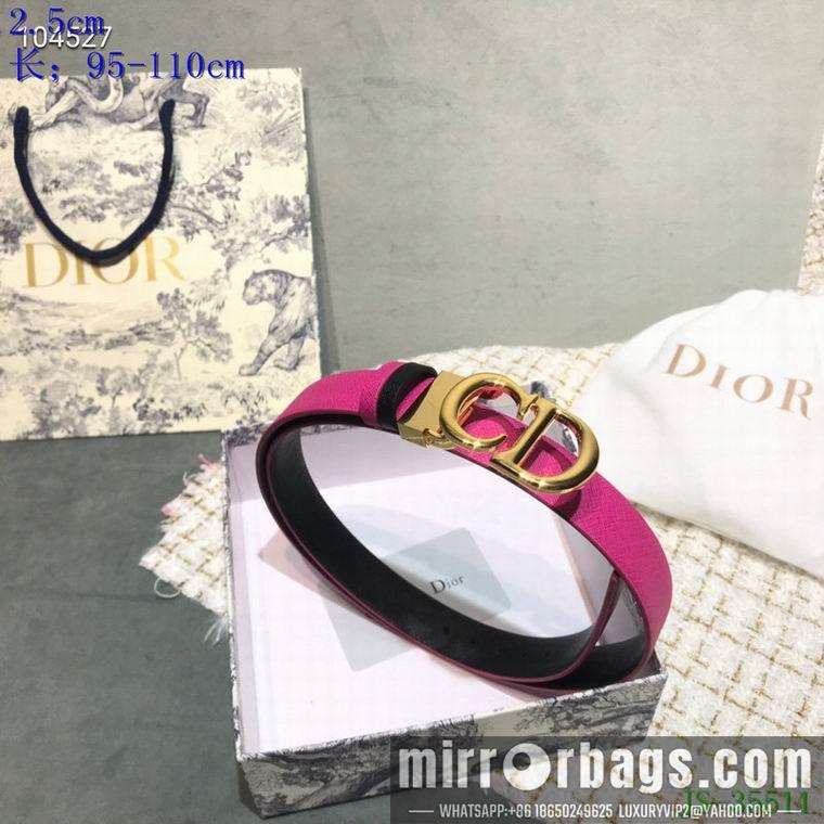Dior Belt 25mmX95-110cm 8L01