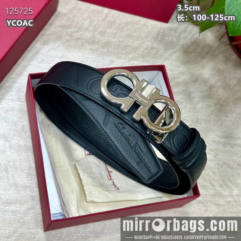 Ferragamo belt 35mmX100-125cm 8L29