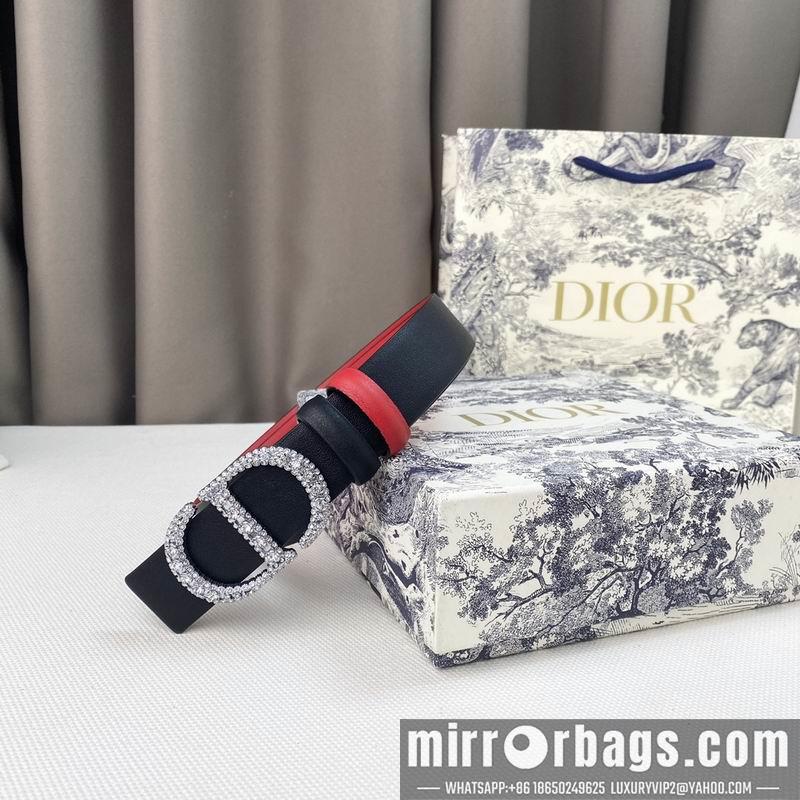 Dior belt 30mmX95-115cm 7D33