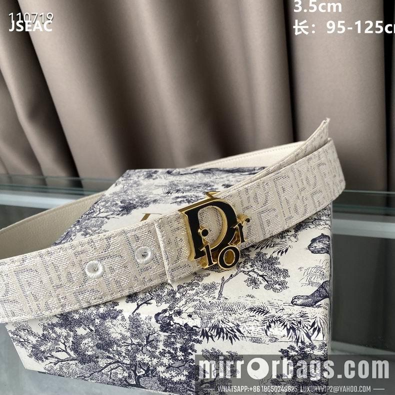 Dior Belt 35mm 95-125cm 8L02