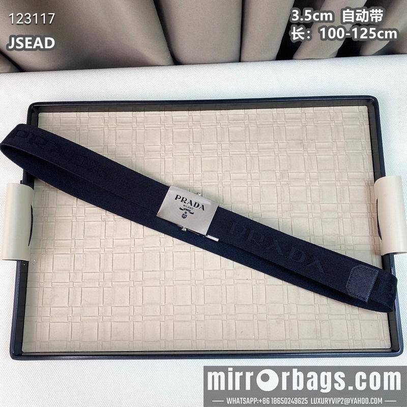 Prada belt 35mmX100-125cm 8L40