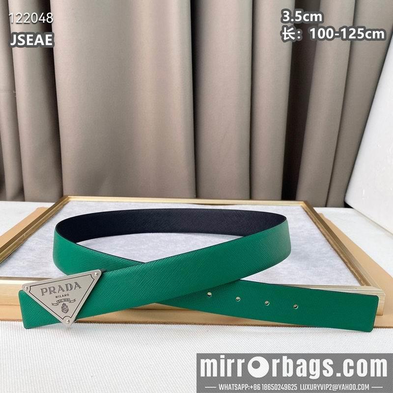 Prada belt 35mmX100-125cm 8L43