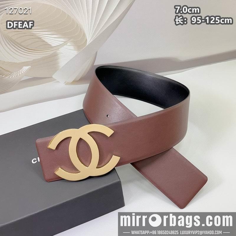 Chanel belt 70mmX95-125cm 8L03