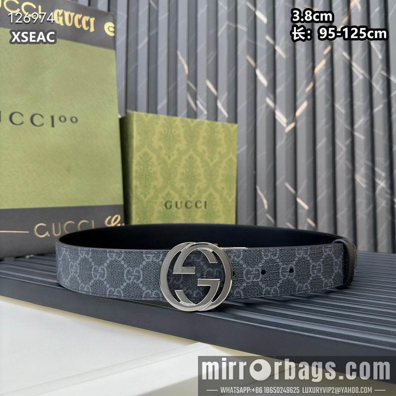 Gucci belt 38mmX95-125cm 8L39