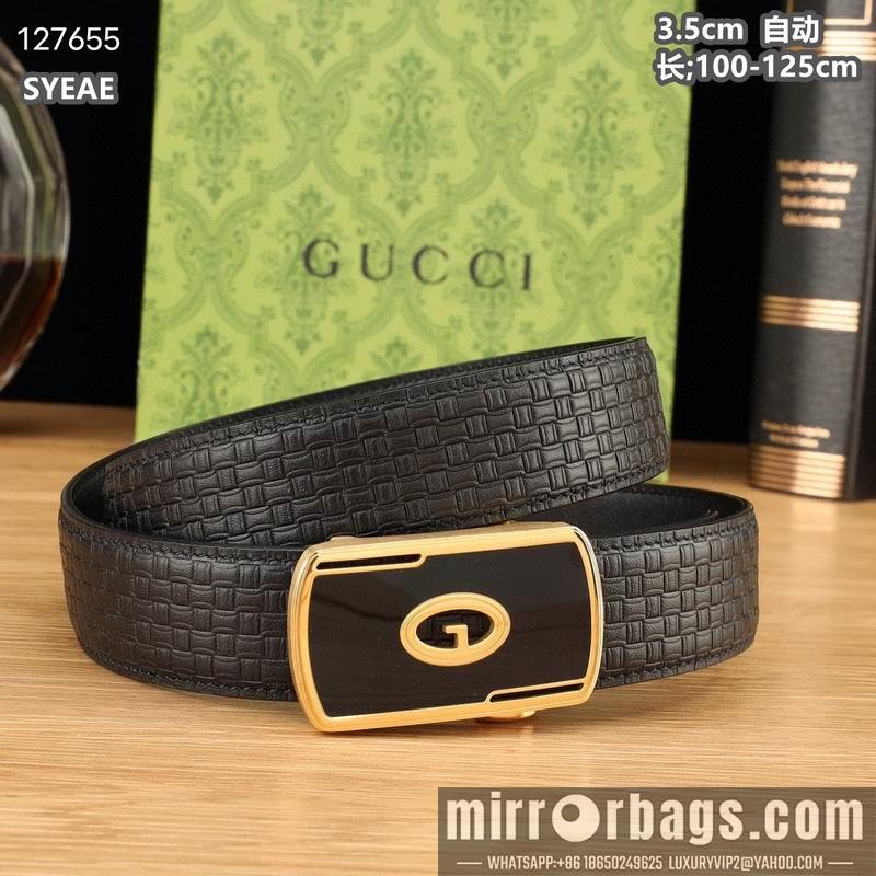 Gucci belt 35mmX100-125cm 8L99