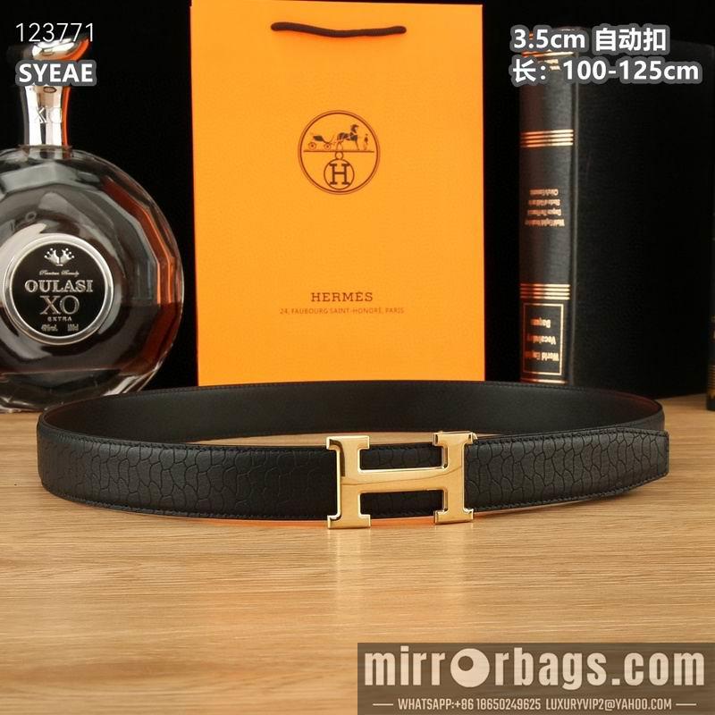 Hermes belt 35mmX100-125cm 8L25