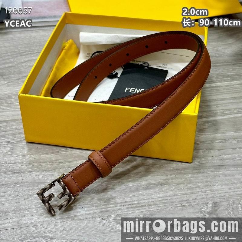 Fendi belt 20mmX90-110cm 8L12