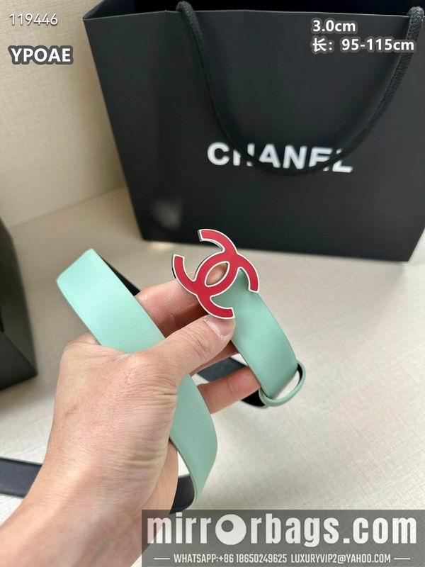 Chanel belt 30mmX95-115cm 8L040802