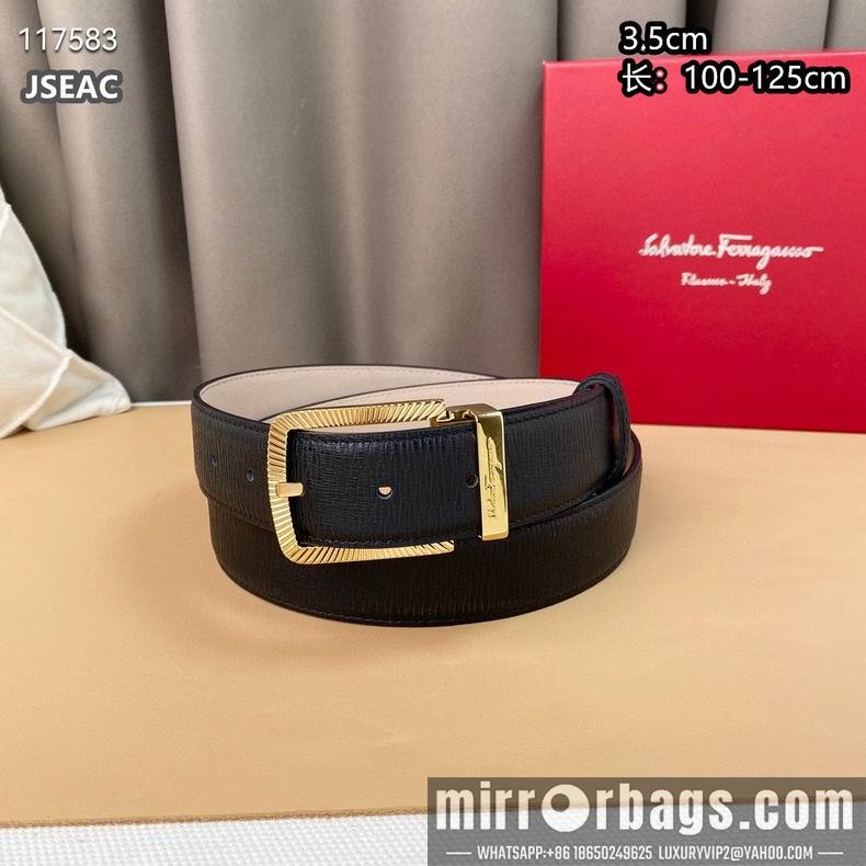 Ferragamo belt 35mmX100-125cm 8L07