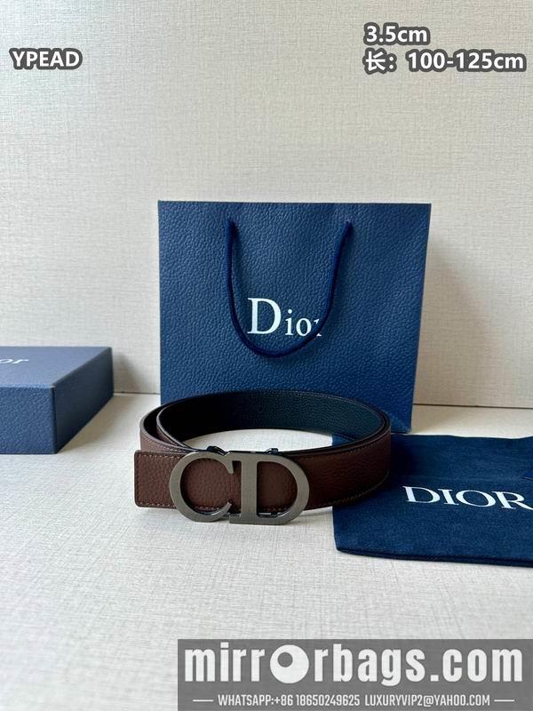 Dior belt 35mmX100-125cm 8L36