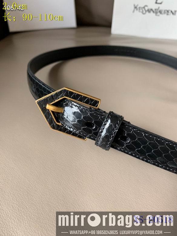 YSL Belt 20mmX90-110cm 8L01