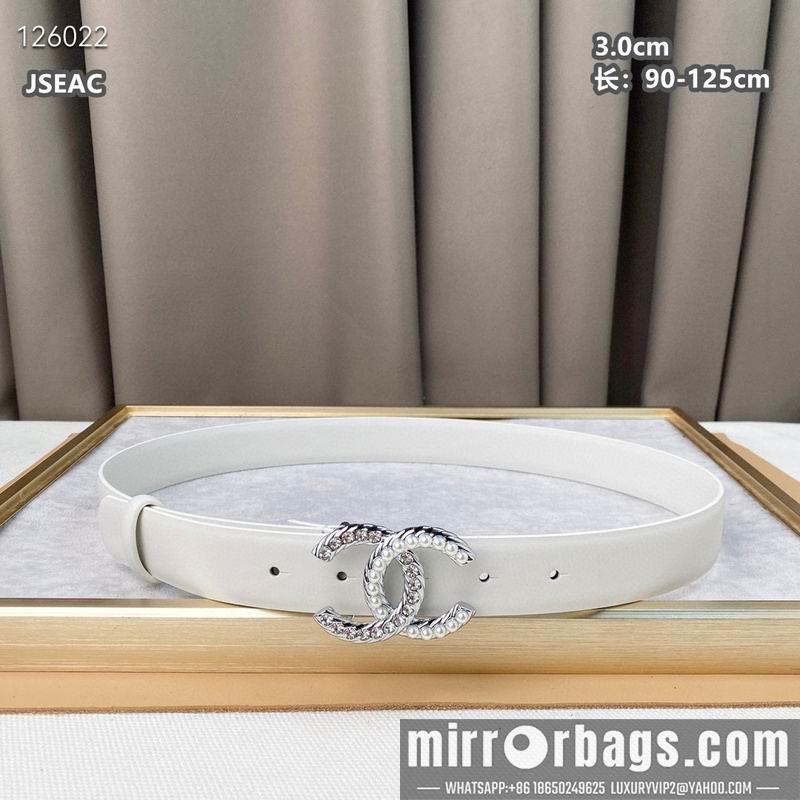 Chanel belt 30mmX90-125cm 8L16