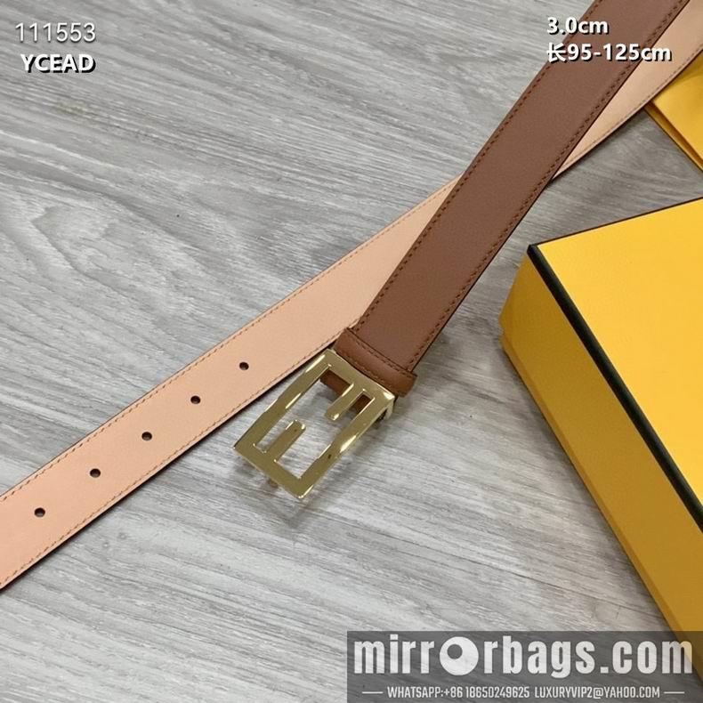 Fendi Belt 30mmX95-125cm 8L11