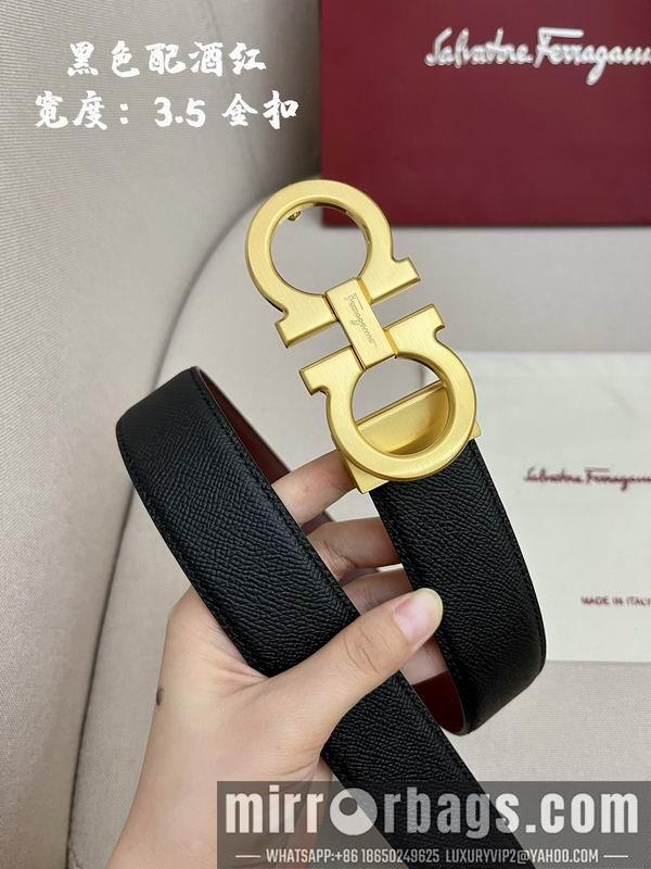 Ferragamo belt 35mmX95-125cm 7D38