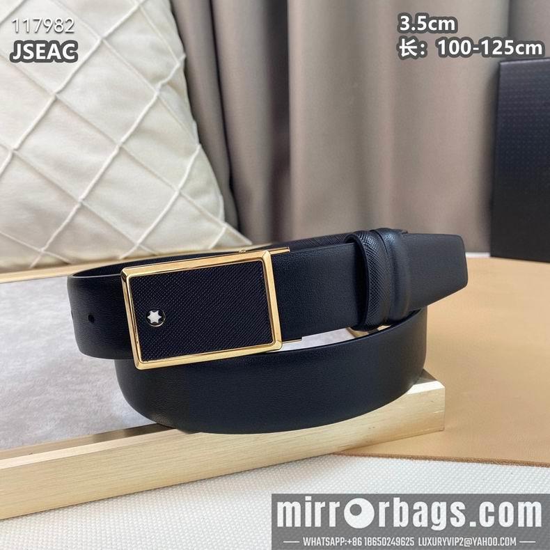 Montblanc belt 35mmX100-125cm 8L10