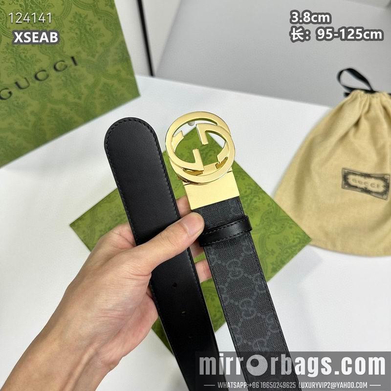 Gucci belt 38mmX95-125cm 8L09