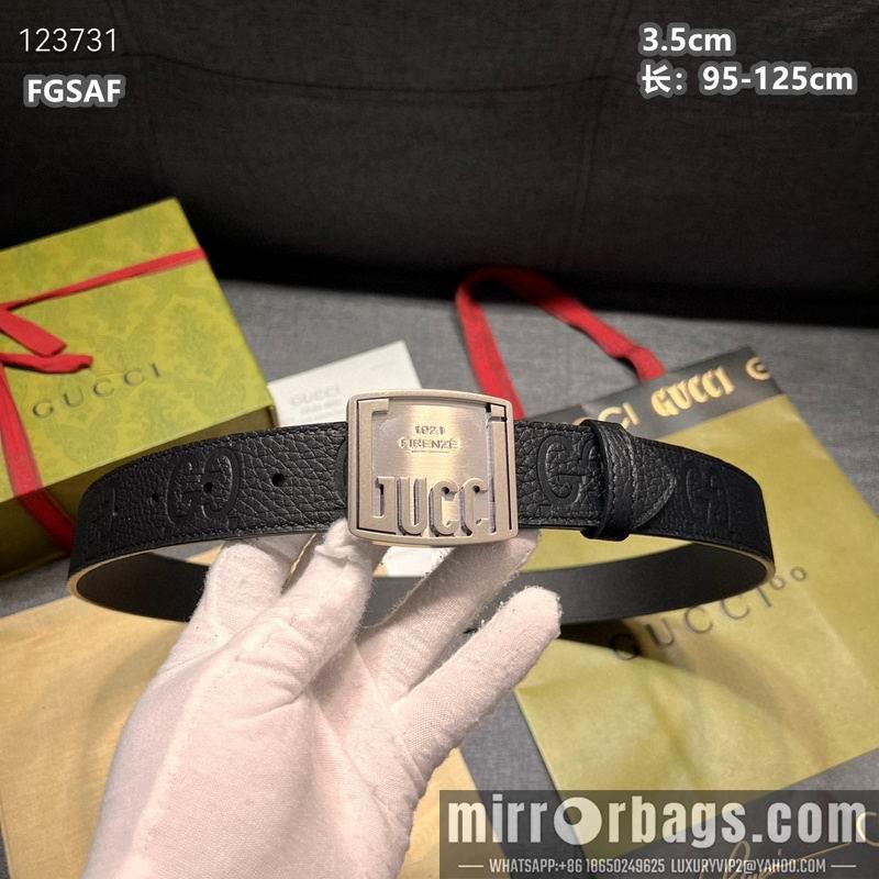Gucci belt 35mmX95-125cm 8L08