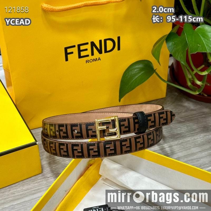 Fendi belt 20mmX95-115cm 8L21