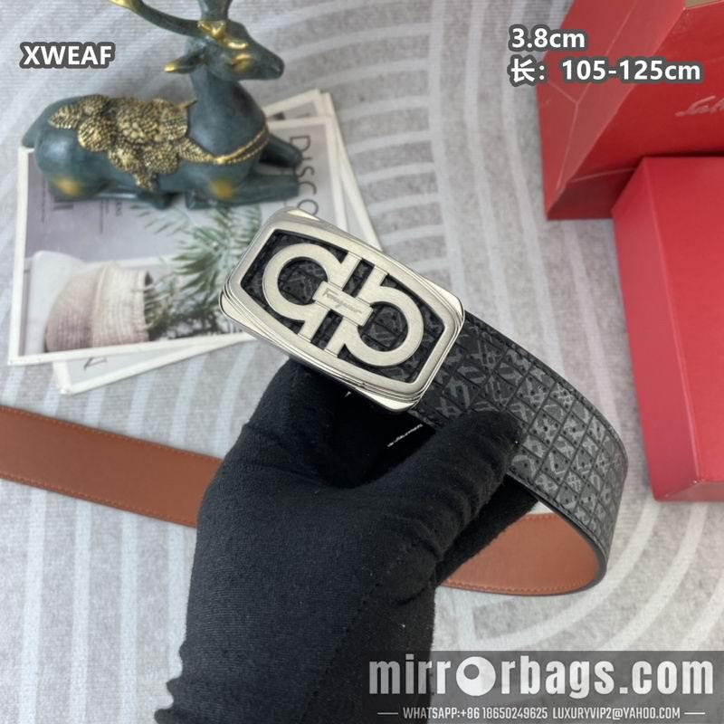 Ferragamo belt 38mmX105-125cm 8L21
