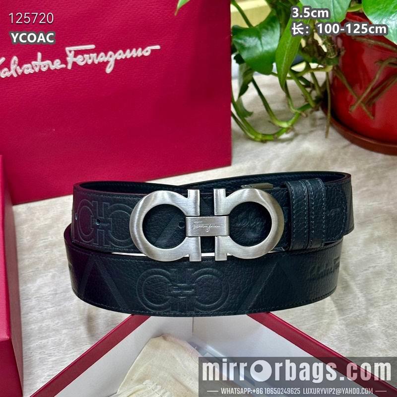 Ferragamo belt 35mmX100-125cm 8L34