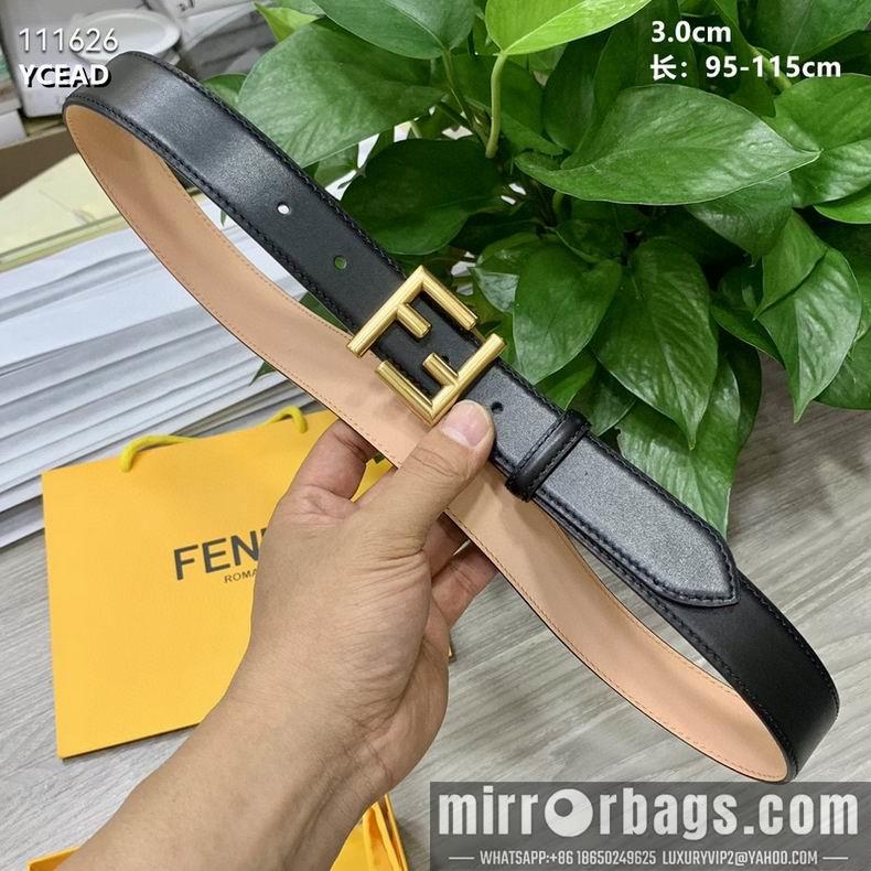 Fendi Belt 30mmX95-115cm 8L04
