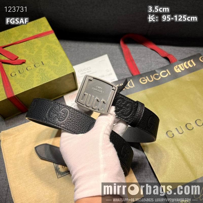 Gucci belt 35mmX95-125cm 8L08