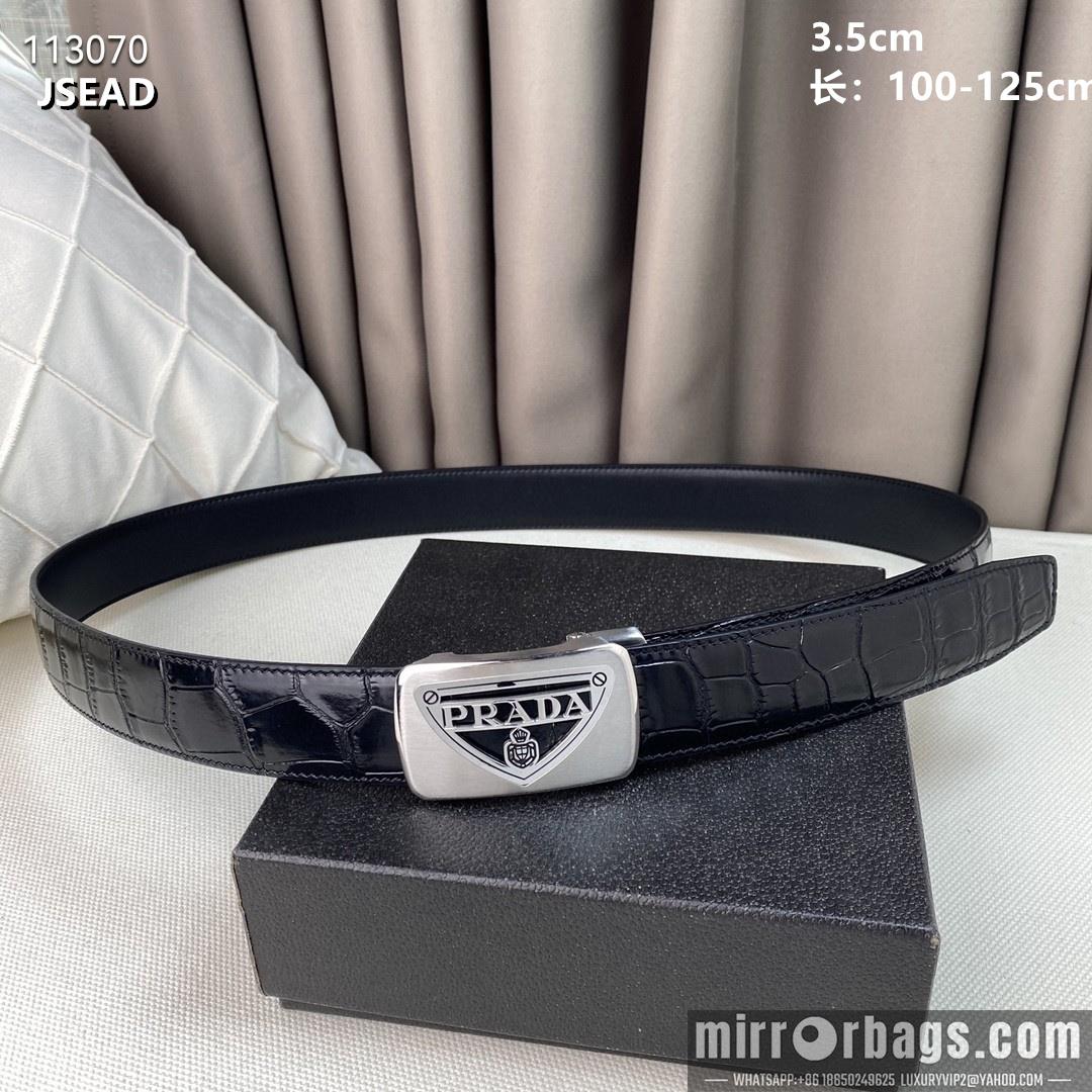 Prada belt 35mmX100-125cm 8L02