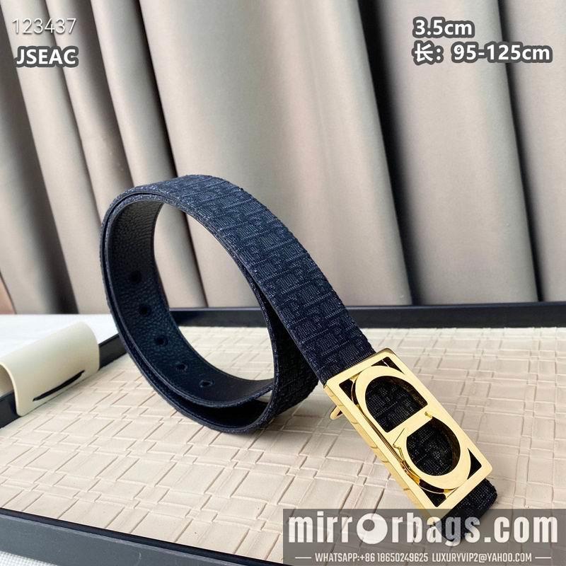 Dior belt 35mmX95-125cm 8L25