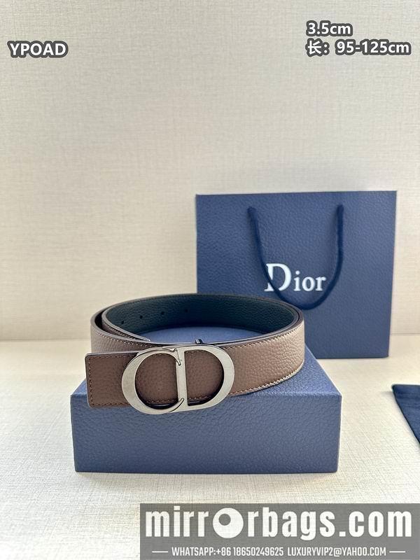 Dior belt 35mmX95-125cm 8L40
