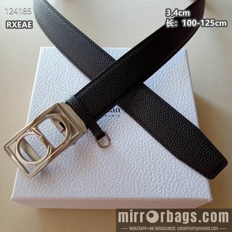 Dior belt 34mmX100-125cm 8L03