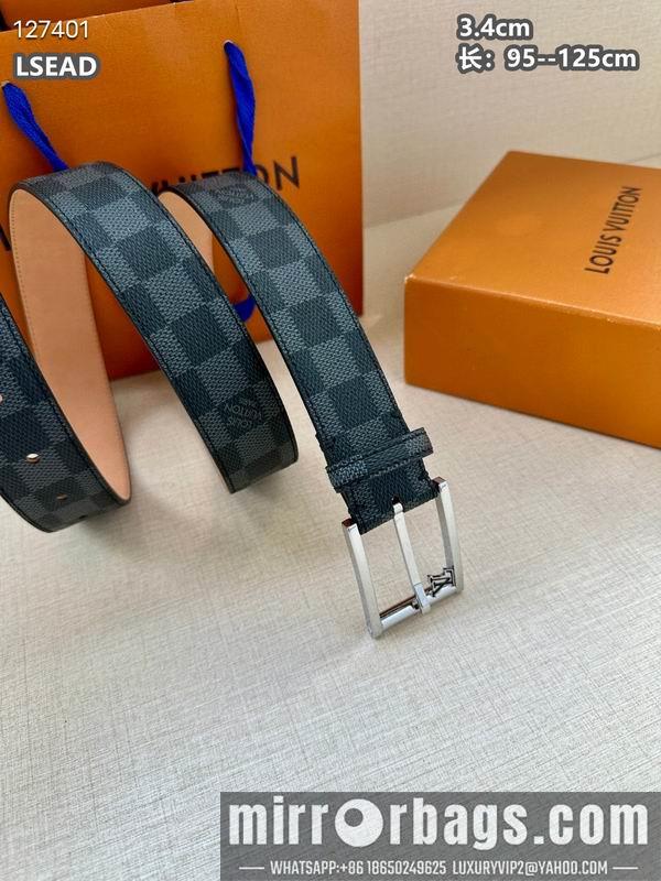 LV belt 34mmX95-125cm 8L32
