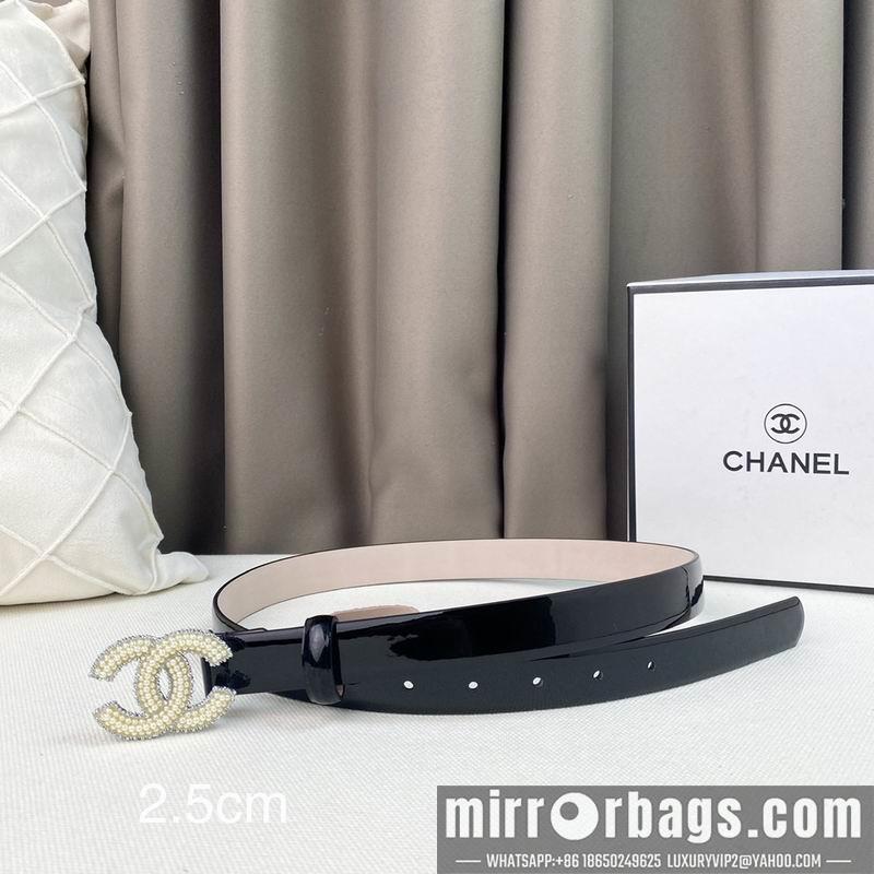 Chanel belt 25mmX90-110cm 7D06