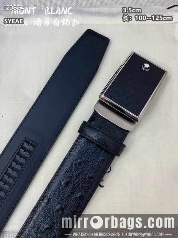 Montblanc belt 自动扣 35mmX100-125cm 8L072014