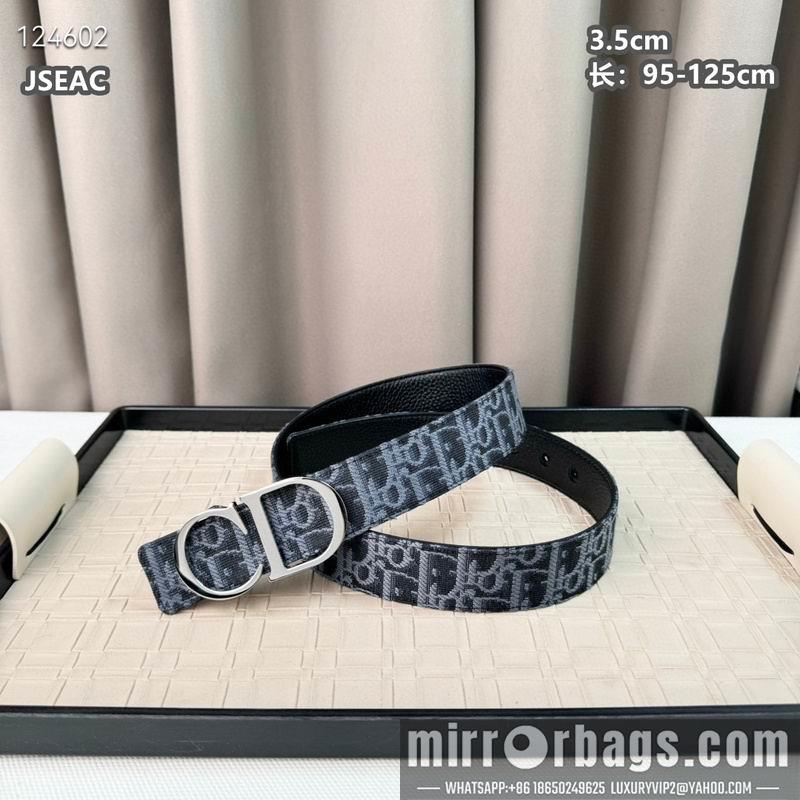 Dior belt 35mmX95-125cm 8L21