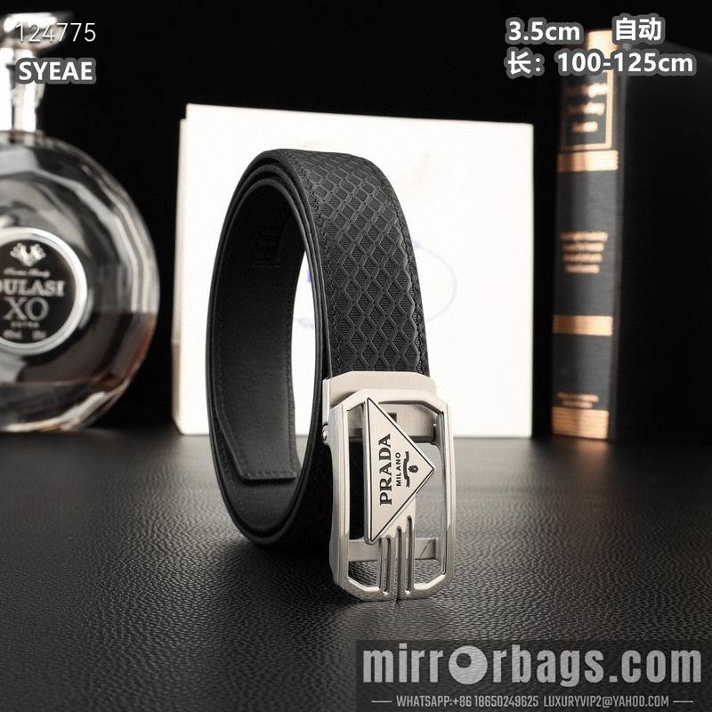 Prada belt 35mmX100-125cm 8L54