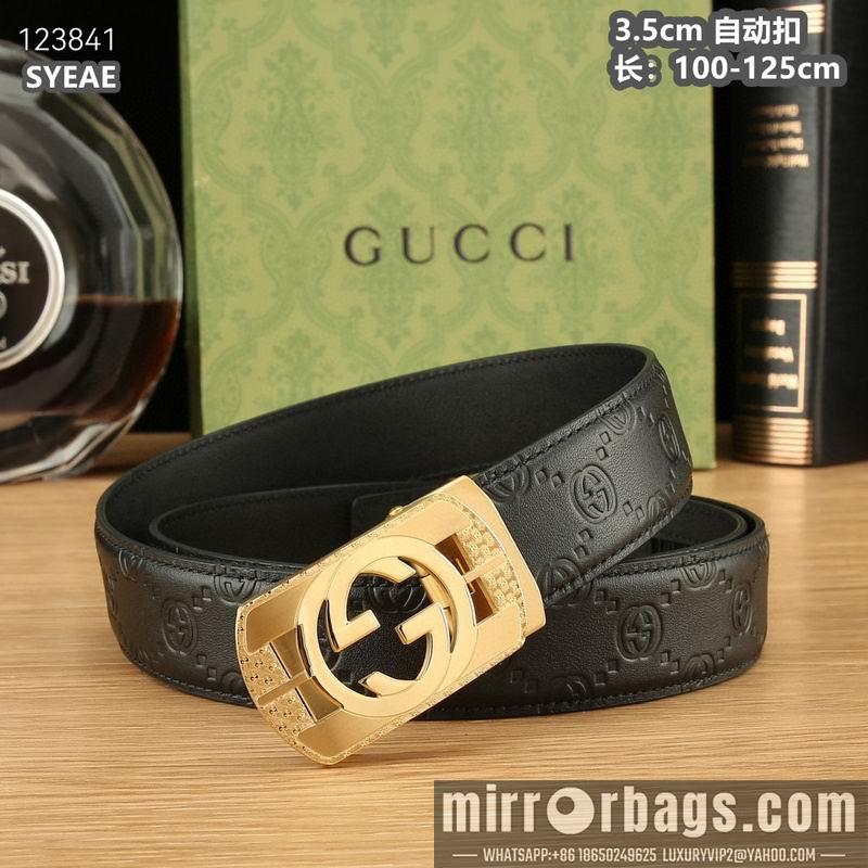 Gucci belt 35mmX100-125cm 8L41