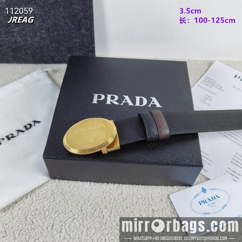 Prada belt 35mmX100-125cm 8L08