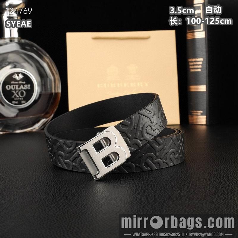 Burberry belt 35mmX100-125cm 8L75