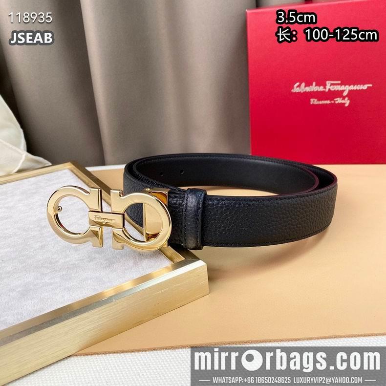 Ferragamo belt 35mmX100-125cm 8L01