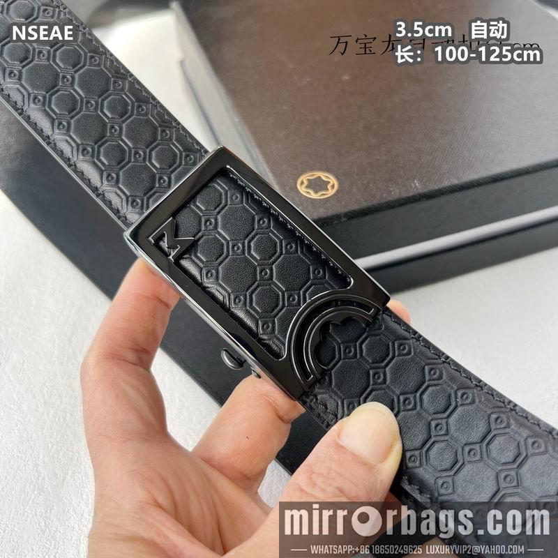 Montlanc belt 35mmX100-125cm 8L69