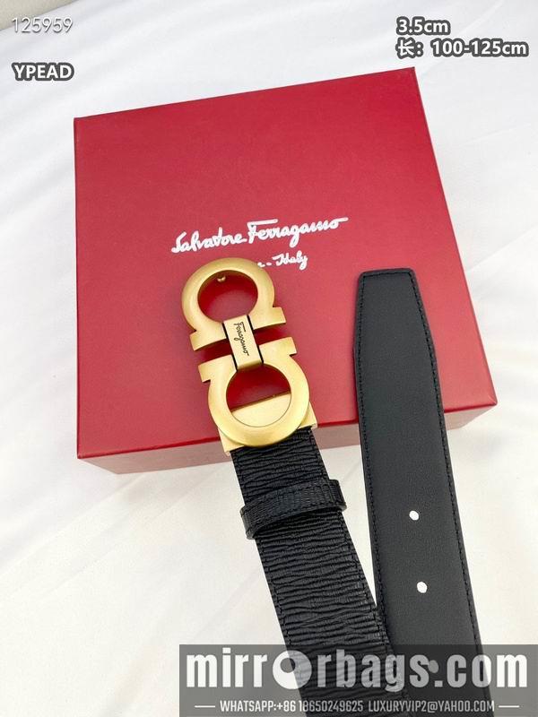 Ferragamo belt 35mmX100-125cm 8L24
