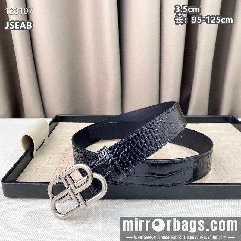 Balenciaga belt 35mmX95-125cm 8L08