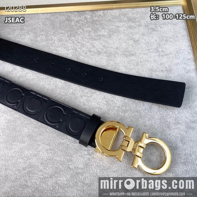 Ferragamo belt 35mmX100-125cm 8L072005