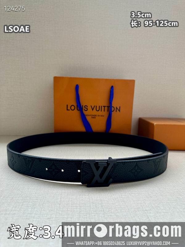 LV belt 35mmX95-125cm 8L08