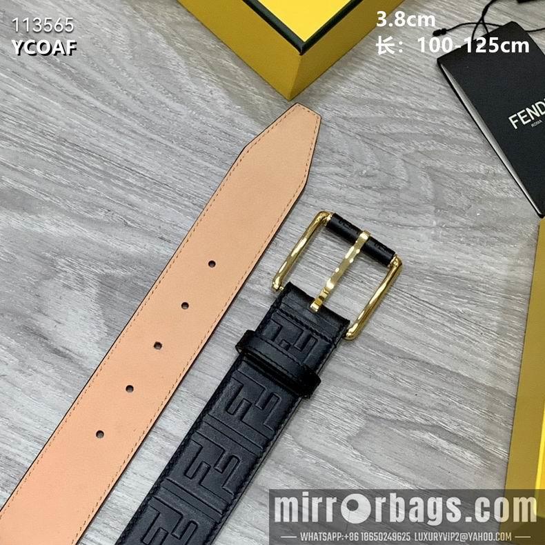 Fendi Belt 38mmX100-125CM 8L23